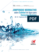 Compendio Normativo Sobre Calidad de Agua para Consumo Humano