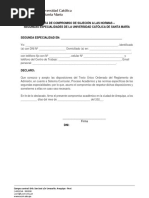 Carta Compromiso