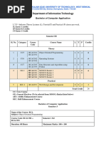 3 Semester Syllabus