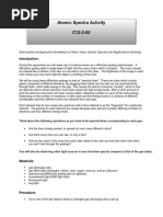 Atomic Spectra Activity C12-2-02