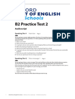 Otefs b2 Practice Test2 Audioscript