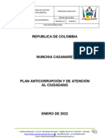 Plan Anticorrupción y Atención Al Ciudadano 2021