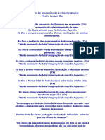 DECRETO DE ABUNDÂNCIA E PROSPERIDADE - Mestre Serapis Bey