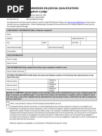 Jud Qual Complaint Form