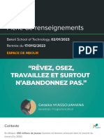 Fiche de Renseignements - 02!01!2023 - Bakeli MBOUR - ÉTUDIANTS