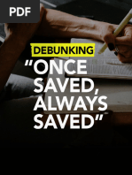 Debunking Once Saved Always Saved