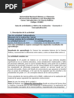 Guía de Actividades y Rúbrica de Evaluación - Escenario - 1 - Conceptualización