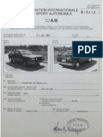 Homologation Form Number 5412 Group A