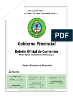 Anexo - Extracto de Sucesorios: AÑO CIX - #28.671 Corrientes, Martes, 20 de Diciembre de 2022