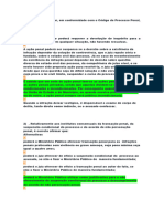 Projeto 15 Questoes - ANPP E SUSPENÇÃO COMDICIONAL DO PROCESSO