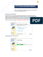 Modul 1 - Python Environment