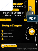 Magnetic Effects of Electric Current - Class Notes - Mind Map - Class 10th