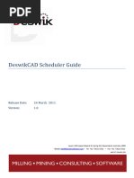 DeswikCAD - Scheduler