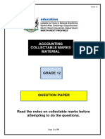 ACCOUNTANCY Collectable Marks Question Papers