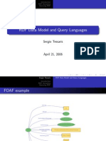 RDF Data Model and Query Languages: Sergio Tessaris