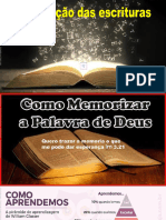 Memorizacao Das Escrituras