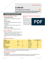 Shell Helix HX3 20W-50 (Es) TDS