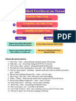 Present Perfect Continuous