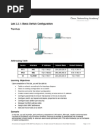 Lab 5 - Basic Switch Configuration