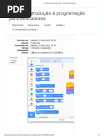 1.7 Questionário Da Unidade 1 - Revisão Da Tentativa