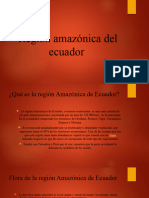 Región Amazónica Del Ecuador