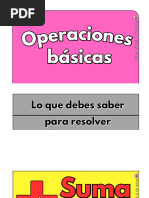 Lápiz de Operaciones Básicas