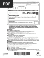 2210 WST01-01 IAL Statistics P1 October 2022 PDF