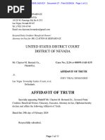 Affidavit of Truth