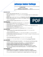 SR - Maths Iib - Imp Questions-2024