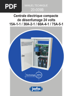 JOFO Manuel Centrale Compacte 24 Volts