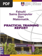 Practical Training Report Mohammad Putra Alrasy Bin Zoolkeply CS2407A 2019481766