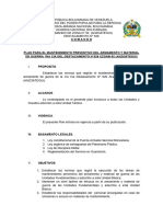 D-526 Plan para El Mantenimiento Preventivo