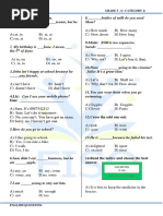 ENGLISH Category 4 5 6 - Grades