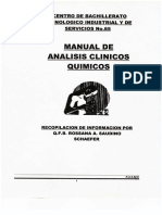 Manual y Actividades Quimica Clinica