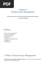 Chapter 5 - Project Scope Management