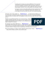 Statistics PHD Thesis PDF