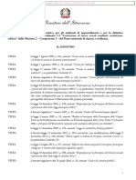 Ministero Dell'istruzione: Edilizia" Della Missione 2 - Componente 3 - Del Piano Nazionale Di Ripresa e Resilienza