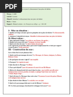 Fiche Pédagogique - Lecture Séquence V-Semaine 1