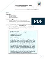 2°evaluación de Lengua - Comunicación - Funciones y Tramas