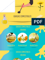 Grasas Comestibles