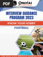 IGP 2023 Hobbies - Football