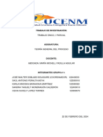 Trabajo Unico, Teoria General Del Proceso Actualizado