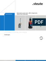 Emergency Pull-Wire Pull-Wire Belt-Alignment Switches en