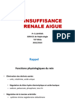 4 - Insuffisance Rénale Aigue