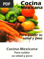 Cocina Mexicana para Cuidar Su Salud y Peso