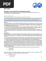 Evaluation of CO2 INjectivity From Waterflood Values