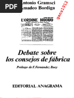 GRAMSCI, A. & BORDIGA, A. - Debates Sobre Los Consejos de Fábrica (OCR) - Por Ganz1912