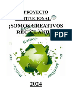 PROYECTO INSTITUCIONAL DE RECICLAJE 2024 Final