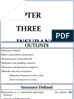 Risk Management and Insurance CH - 03 - Insurance