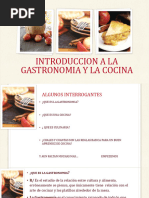 Introduccion Ala Gastronomia y La Cocina 1